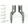 Pachet 2 buc. Stergatoare Fata Bosch Aerotwin Flat A640S