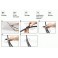Pachet 2 buc. Stergatoare Fata Bosch Aerotwin Flat A392S